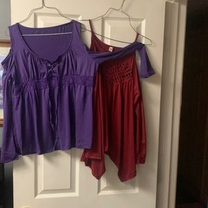 Off the shoulder long sleeve lace never worn bundles